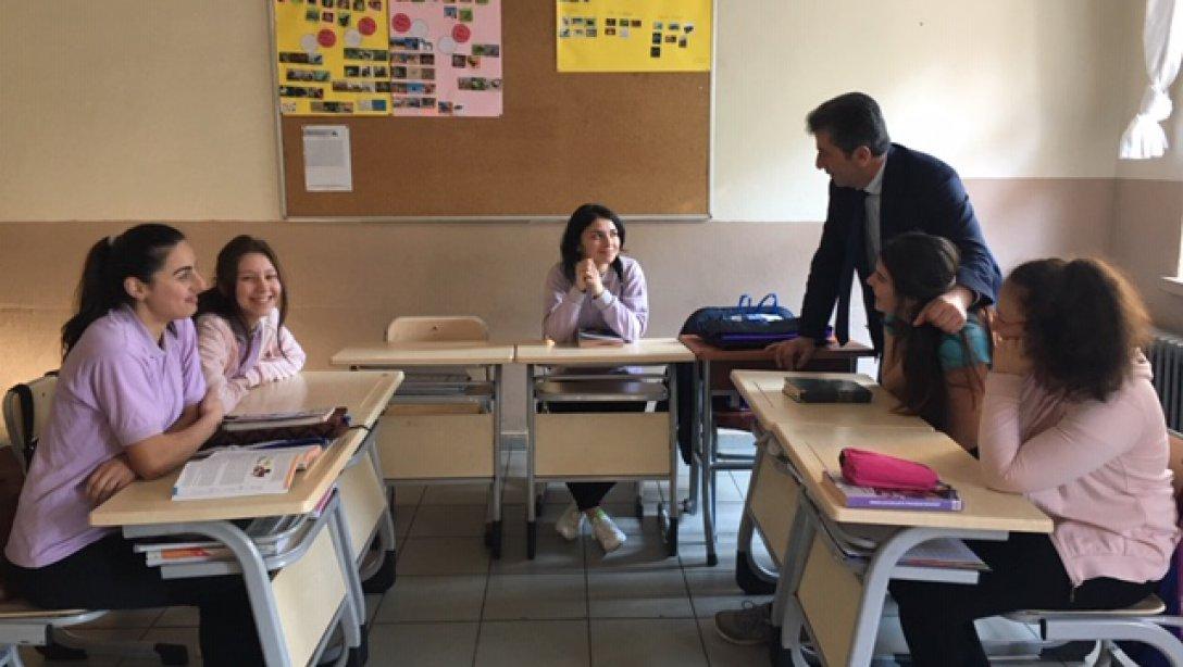 "GELECEK BİZİM..." Milli Eğitim Müdürümüz Bülent ERGENE Ahmet Şahinler Mesleki ve Teknik Anadolu Lisesinde...