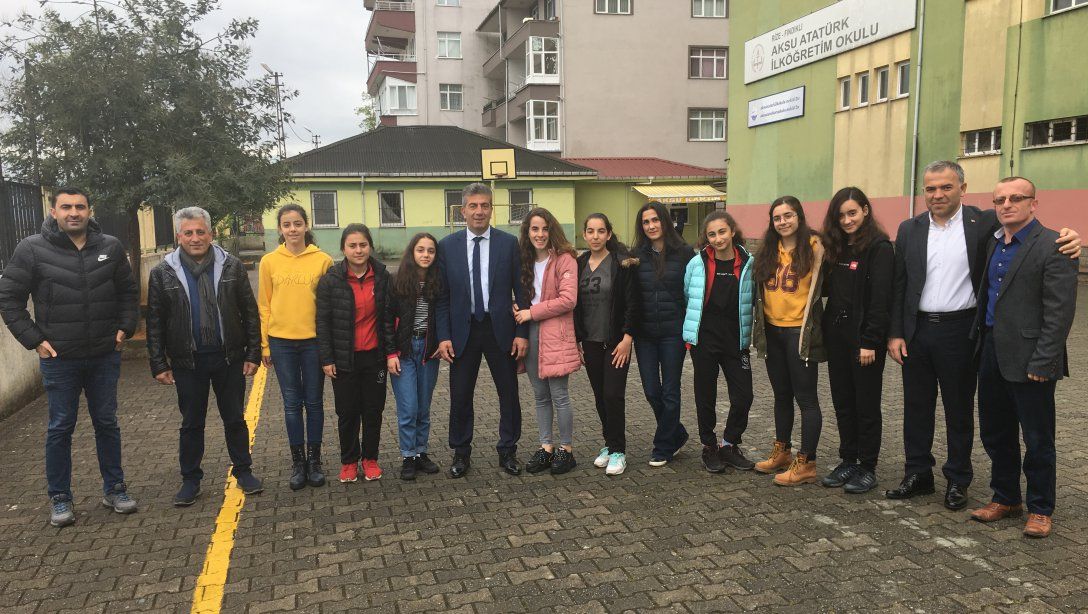 Aksu Atatürk Ortaokulu Atletizm Yarışmaları İçin Erzurum´da....