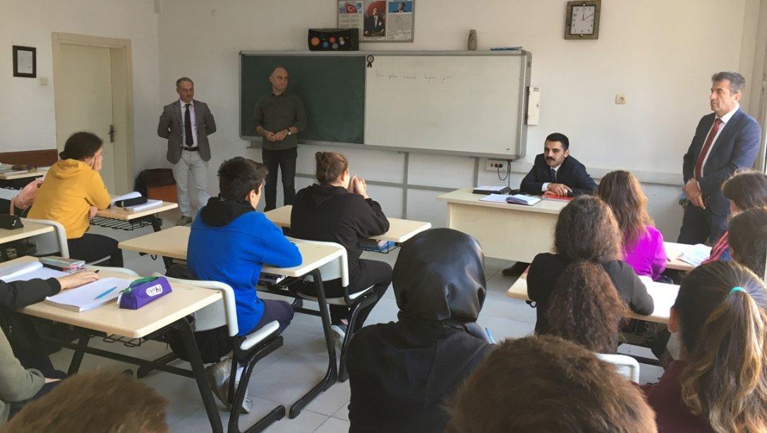 Fındıklı Kaymakamı Sayın M.Emre CANPOLAT İbn-i Sina Mesleki ve Teknik Anadolu Lisesinde...