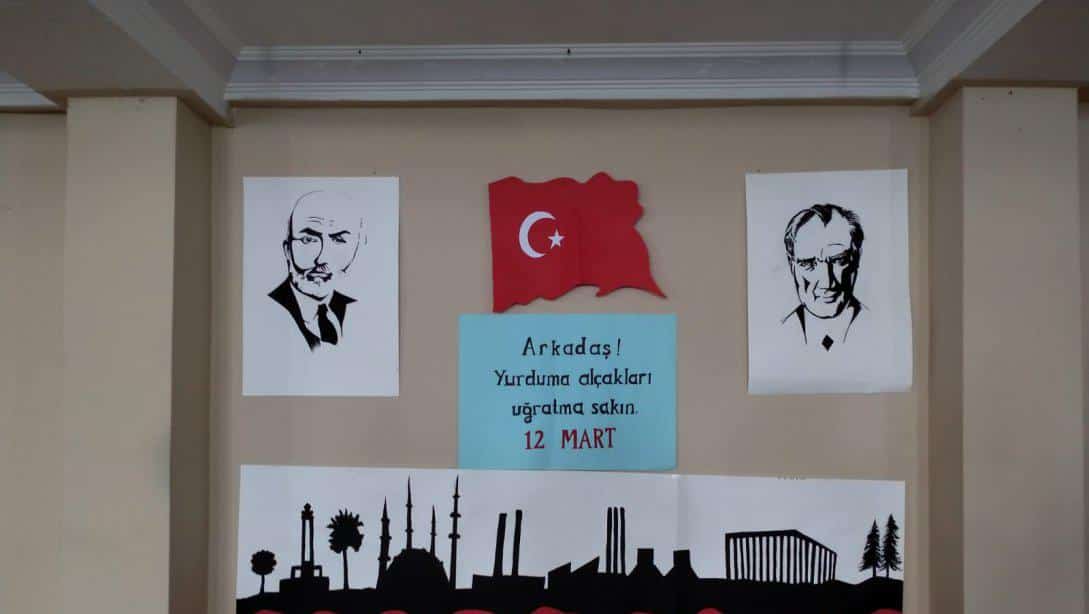 12 Mart İstiklal Marşının Kabulü ve Mehmet Akif Ersoy'u Anma Günü Programı 